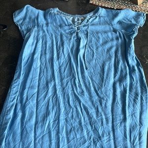 Denim looking dress - size M